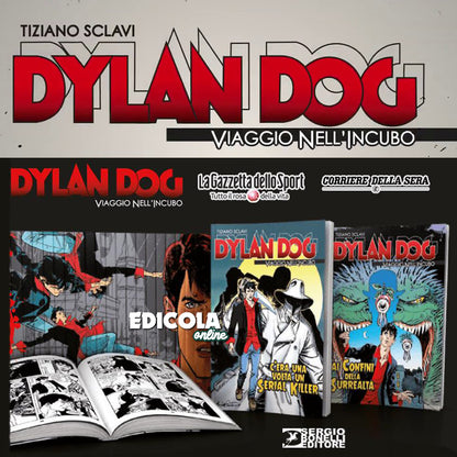 DYLAN DOG Comics Nightmare Journey Complete your Collection Gazzetta