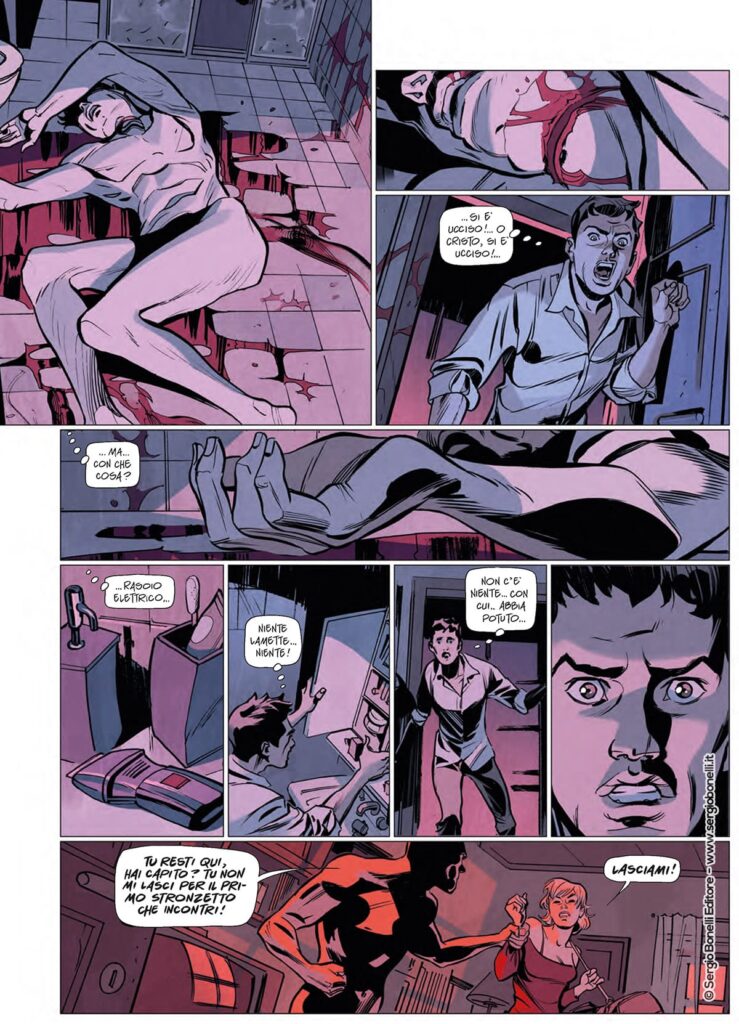 Comic strip ZARDO by Tiziano Sclavi