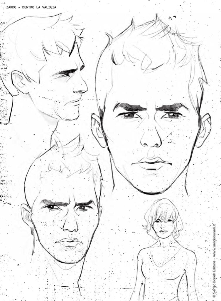 Comic strip ZARDO by Tiziano Sclavi