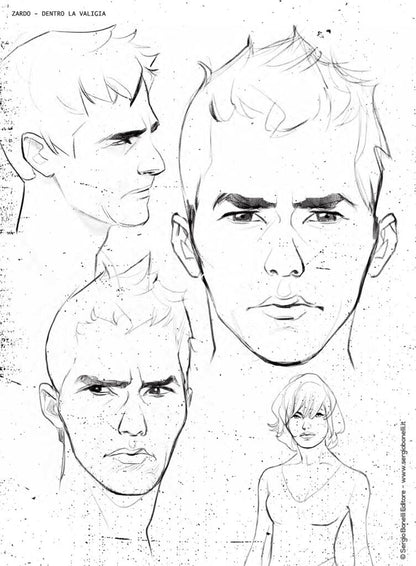 Comic strip ZARDO by Tiziano Sclavi