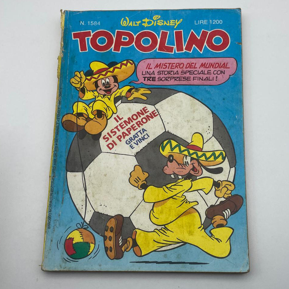Stock Lotto Fumetti Libretto TOPOLINO