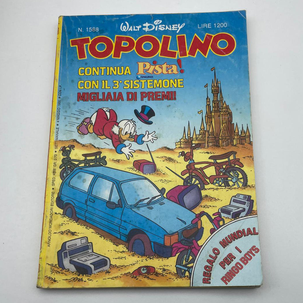 Stock Lotto Fumetti Libretto TOPOLINO