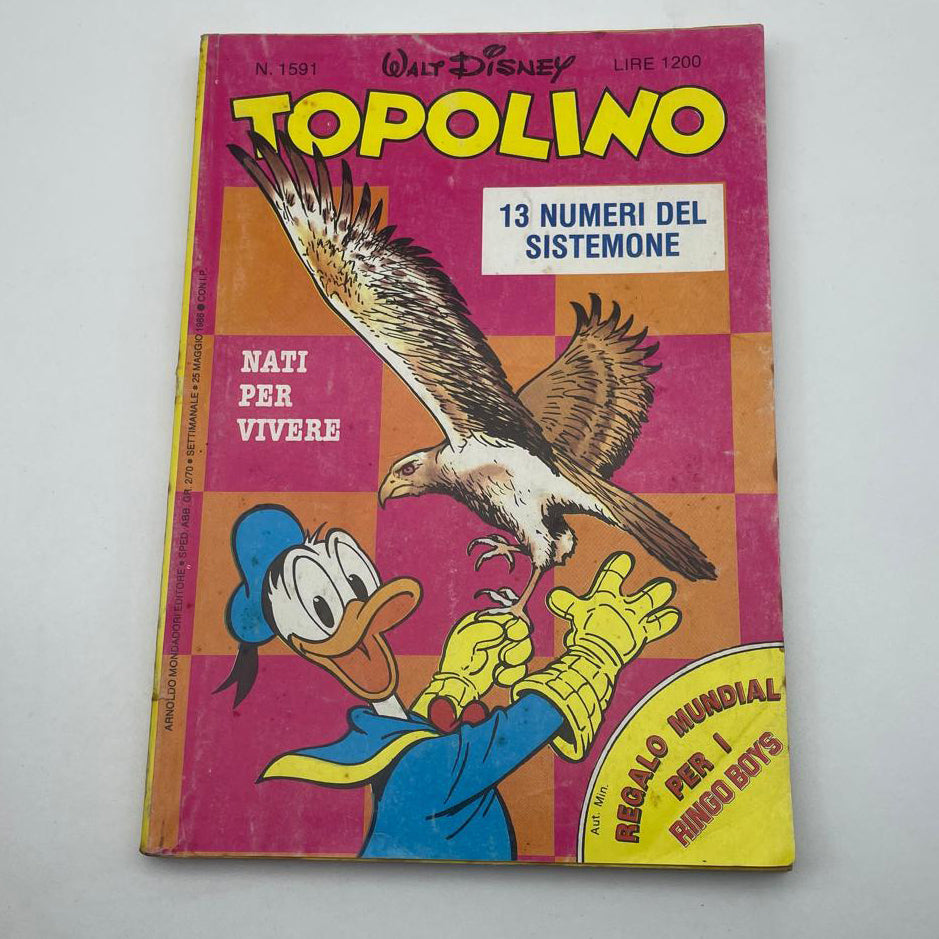 Stock Lotto Fumetti Libretto TOPOLINO