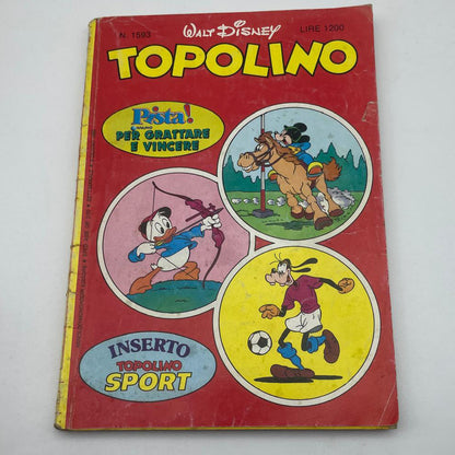 Stock Lotto Fumetti Libretto TOPOLINO
