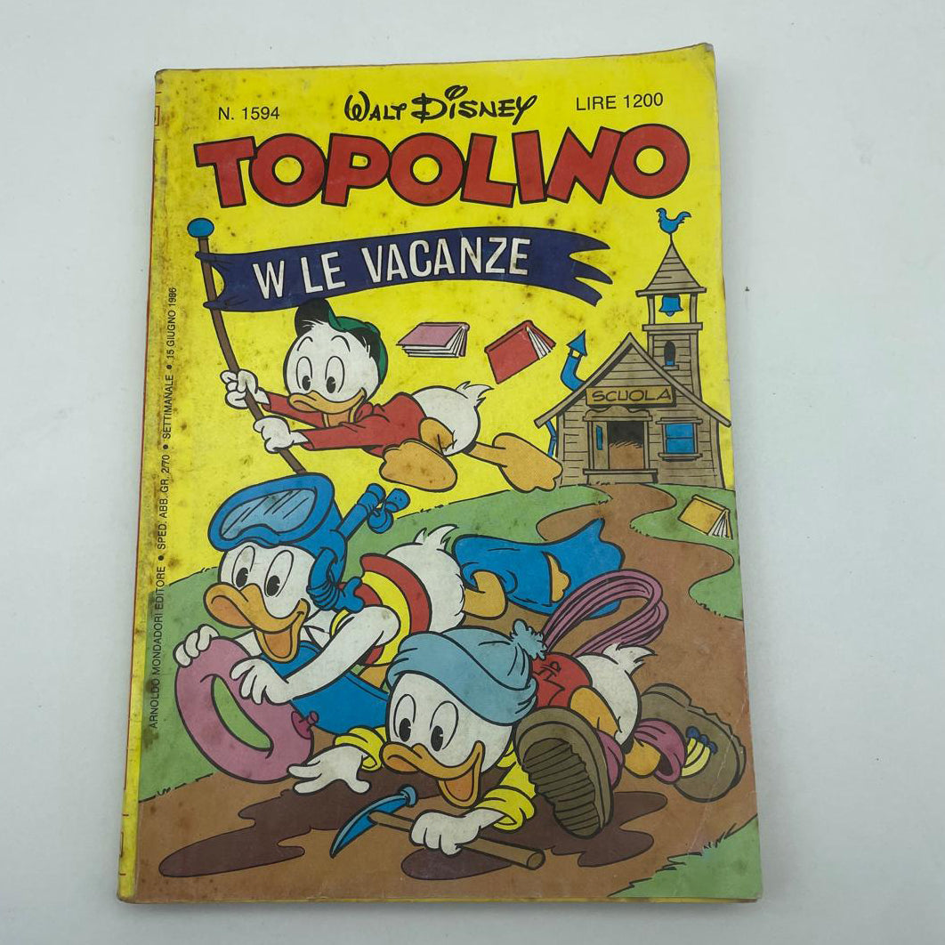 Stock Lotto Fumetti Libretto TOPOLINO