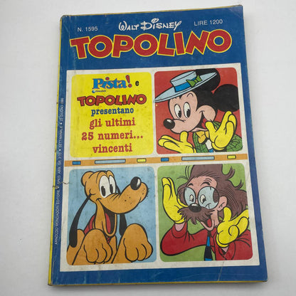 Stock Lotto Fumetti Libretto TOPOLINO