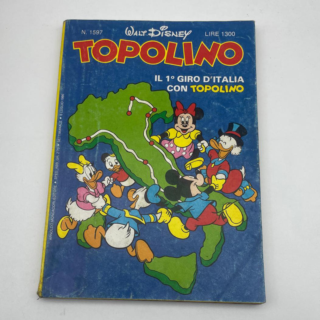 Stock Lotto Fumetti Libretto TOPOLINO