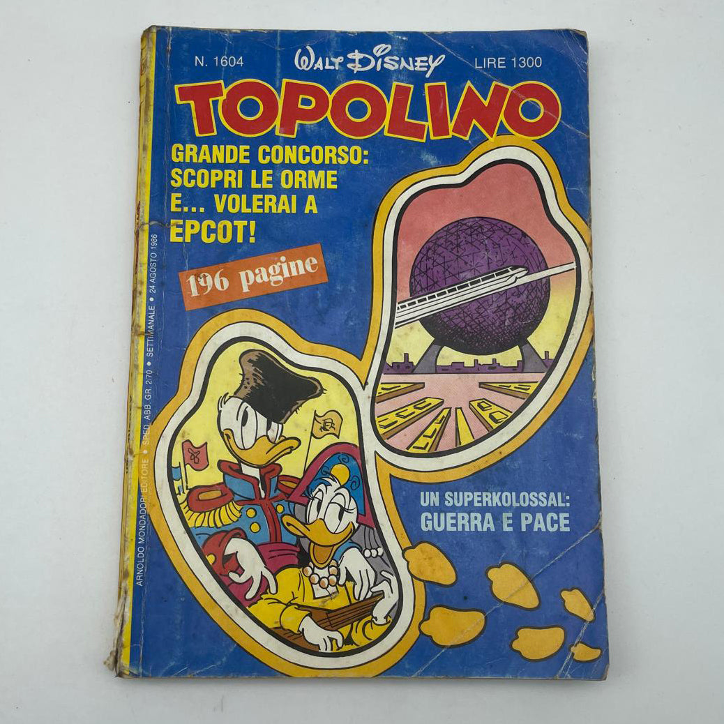 Stock Lotto Fumetti Libretto TOPOLINO