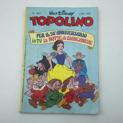 Stock Lotto Fumetti Libretto TOPOLINO