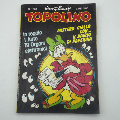 Stock Lotto Fumetti Libretto TOPOLINO