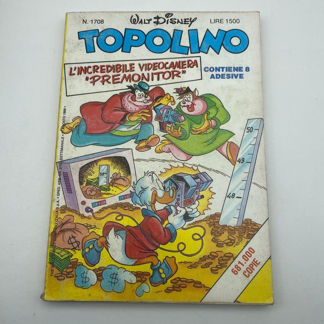Stock Lotto Fumetti Libretto TOPOLINO