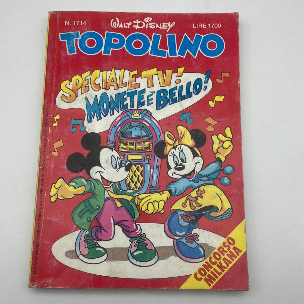 Stock Lotto Fumetti Libretto TOPOLINO
