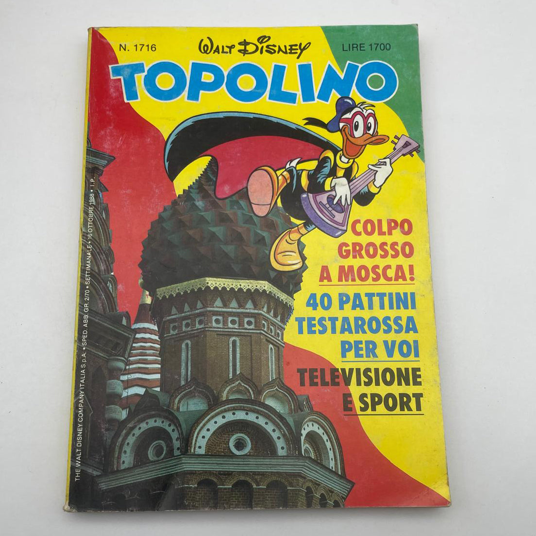 Stock Lotto Fumetti Libretto TOPOLINO