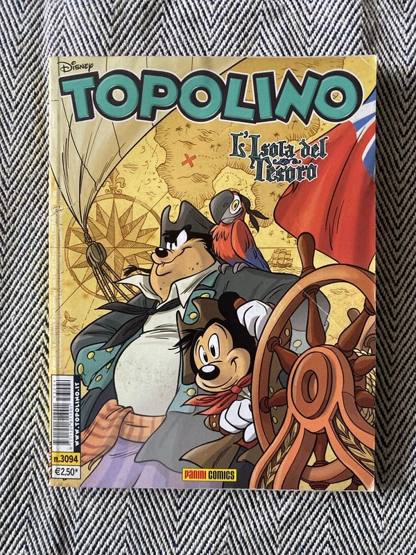 Fumetto Topolino n. 3197 (Copertina e Storia con TOPO MALTESE)