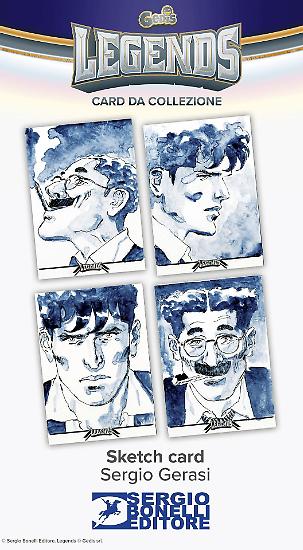 CARD LEGENDS 2024 pack of characters by Sergio Bonelli Editore