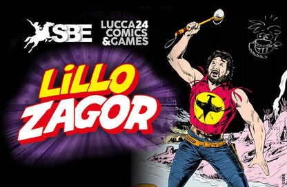 ZAGOR 20 Comic - Variante lenticulaire LILLO - Posaman