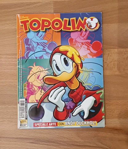 Fumetto Topolino n. 3197 (Copertina e Storia con TOPO MALTESE)