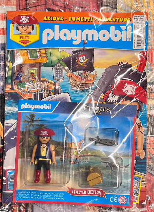 Magazine Playmobil - n.2 del 2025 + Pirata