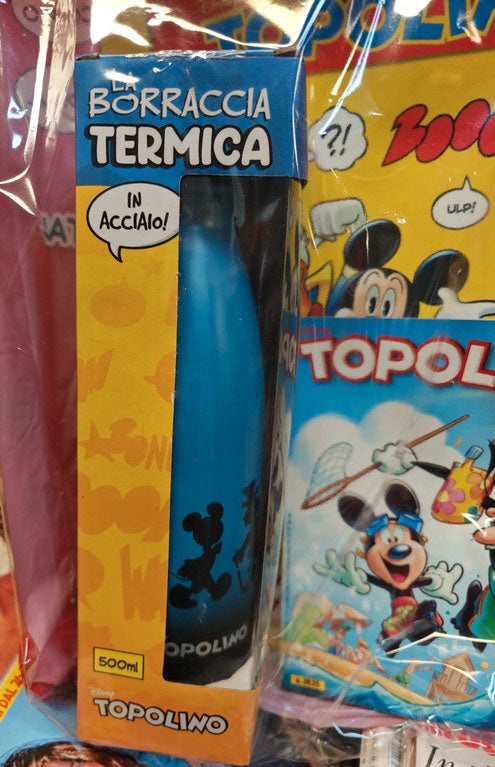 Fumetto Topolino 3635 con Gadget Borraccia Termica 500ml