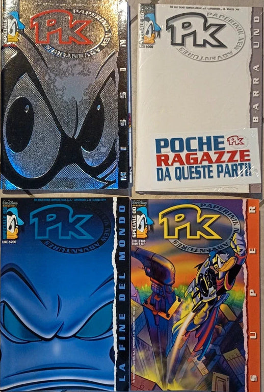 2x PKNA Comics Sonderausgabe 97 98 Paperinik New Adventures PK Disney Pikappa