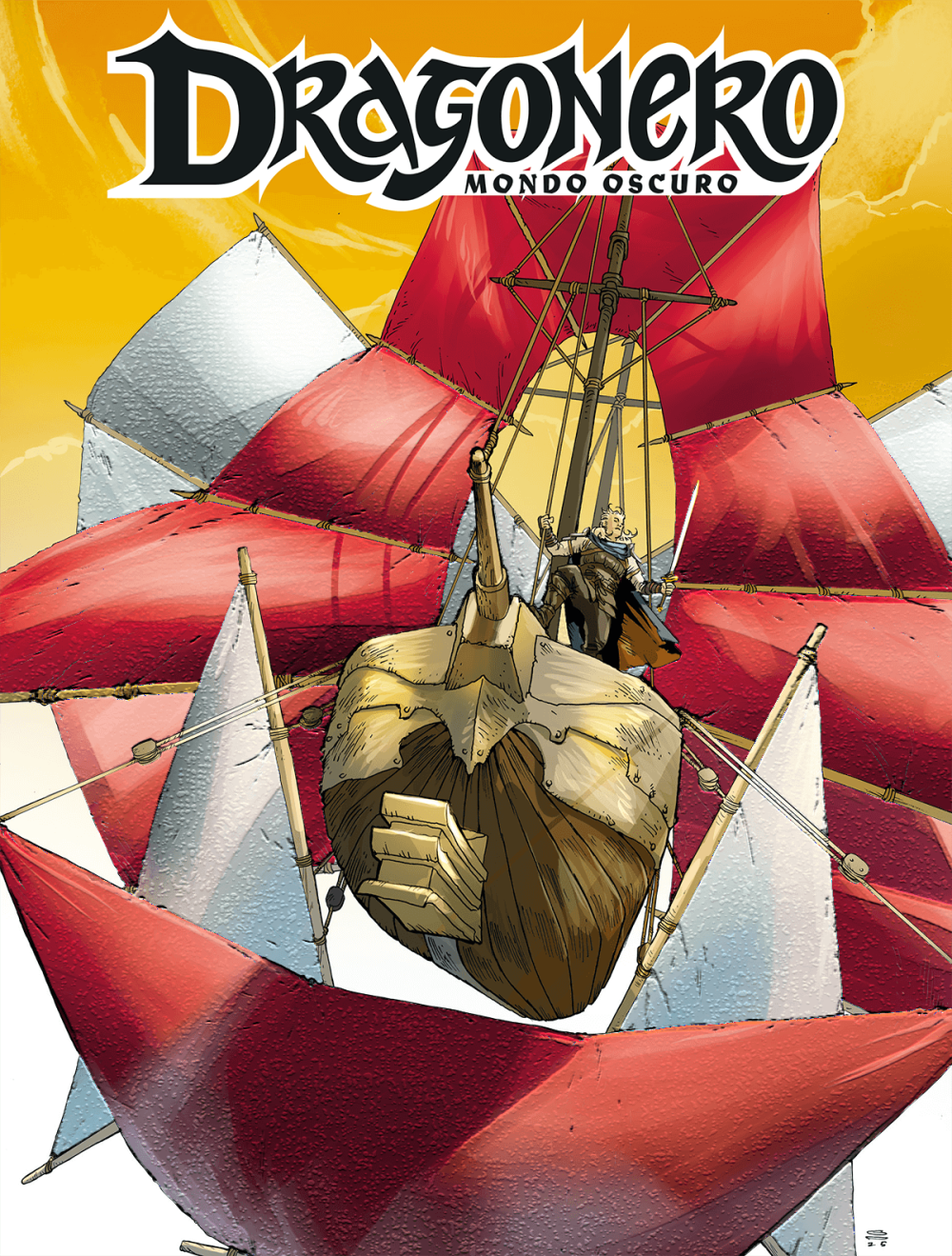 Fumetto Variant  Dragonero Mondo Oscuro 37 - Lucca Comics & Games 2025