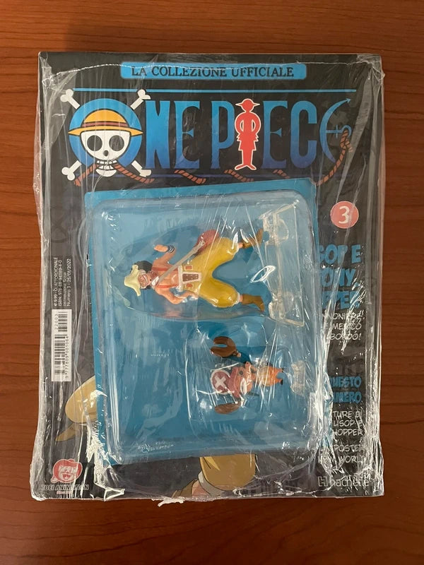 Miniature dei personaggi di One Piece 3D - Hachette