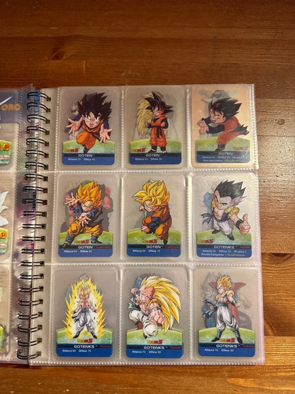 Album Completo 150/150 Cards Edibas Lamincards Dragonball Z - Serie ORO