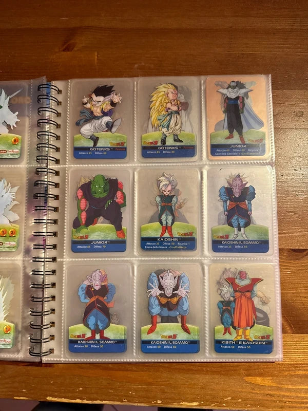 Album Completo 150/150 Cards Edibas Lamincards Dragonball Z - Serie ORO