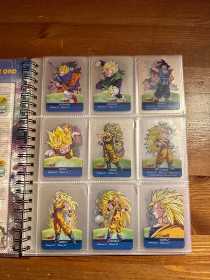 Album Completo 150/150 Cards Edibas Lamincards Dragonball Z - Serie ORO