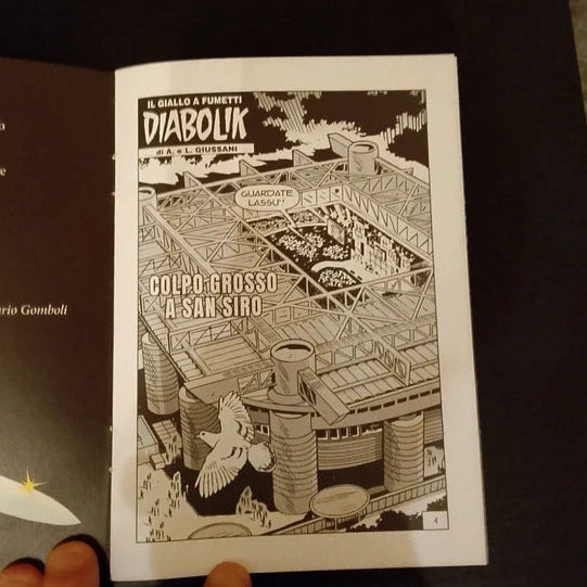 DIABOLIK Comic Limited Edition Upside Down Gadget mit Pokerspielkarten