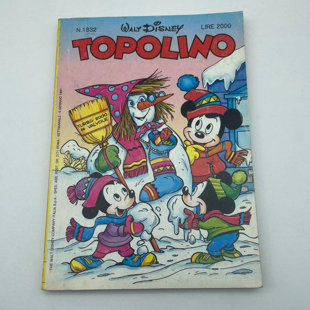 Stock Lotto Fumetti Libretto TOPOLINO