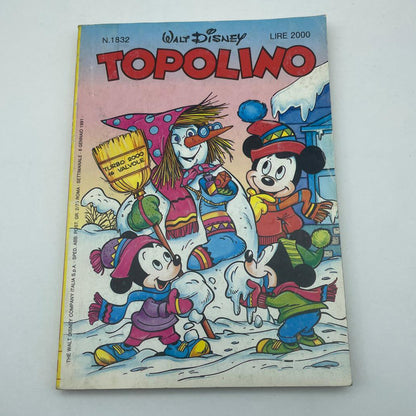 Stock Lotto Fumetti Libretto TOPOLINO