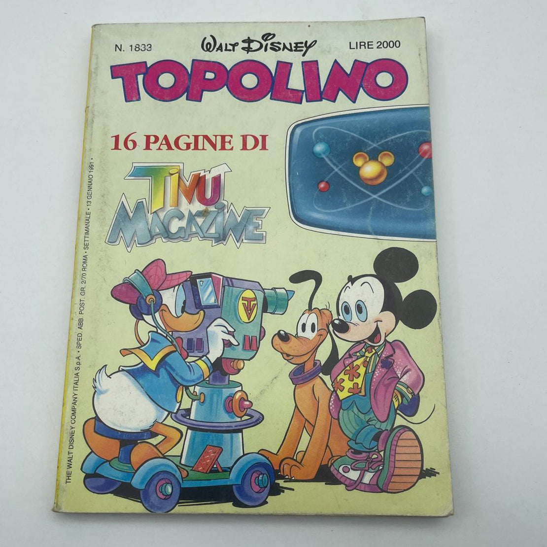 Stock Lotto Fumetti Libretto TOPOLINO
