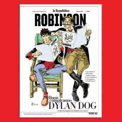 Giornale ROBINSON del 18 settembre 2021 – Speciale 35 anni di Dylan Dog