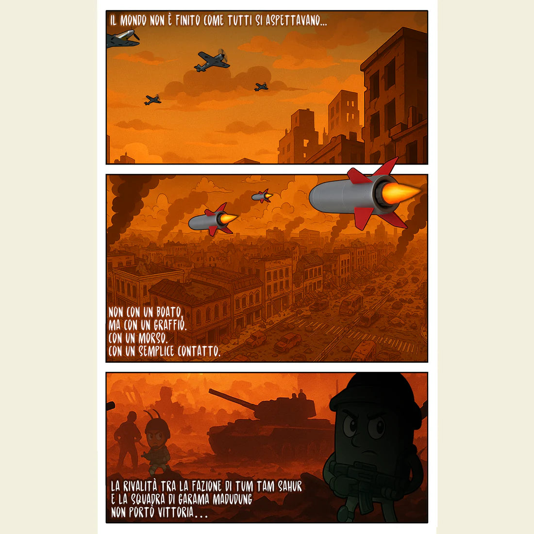 CAPPUCCINO E L'EPIDEMIA INFINITA - THE BRAINROTS COMICS BOOK : Speciale Halloween 2025: Una Storia completa in Italiano