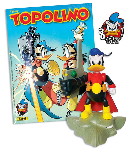 [Preordine] Topolino 3668 Con Statua di PK Paperinik Anniversario dei 30 anni di Pikappa PK30