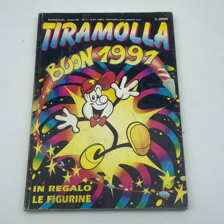 Set 4 Fumetti TIRAMOLLA n.1 2 3 e 6 - Anno 1991 (Usati)