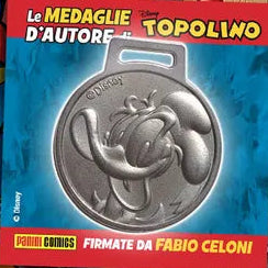 collezione Medaglie d'Autore topolino - inedite di Fabio celoni