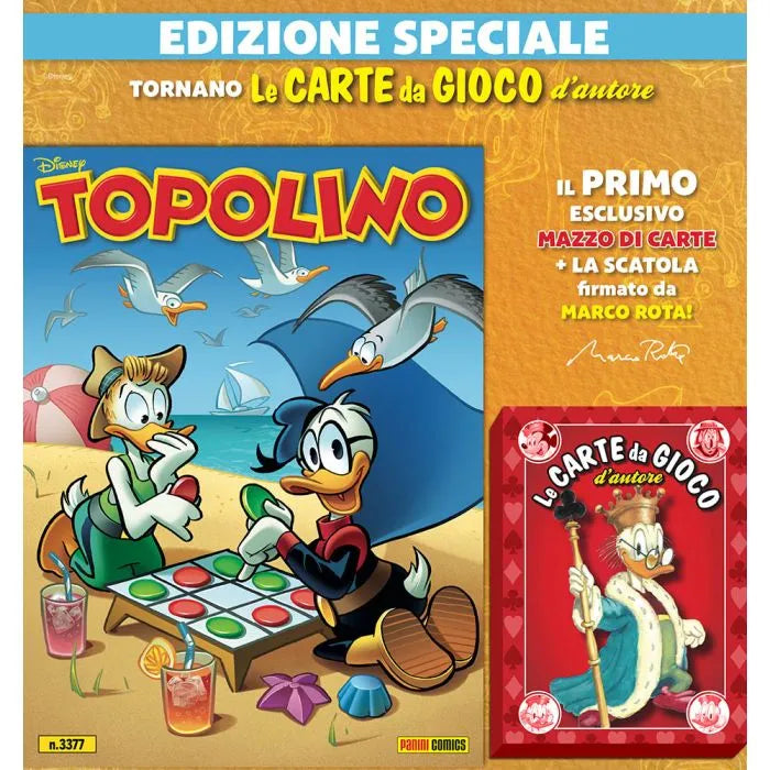 Versiegelter MICKEY MOUSE Comic-Sammelkiosk + 2x Blister-Kartenspiel