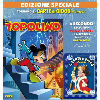 Versiegelter MICKEY MOUSE Comic-Sammelkiosk + 2x Blister-Kartenspiel