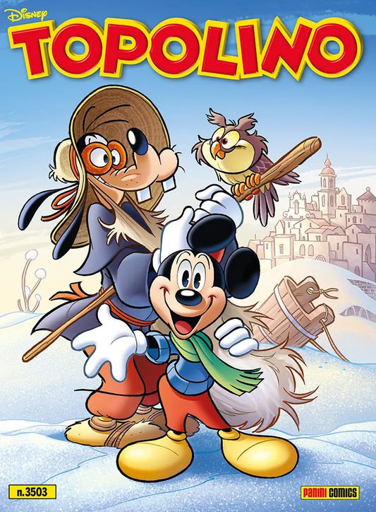 Fumetto di TOPOLINO libretto n. 3503 (Copertina Sassi di Matera)