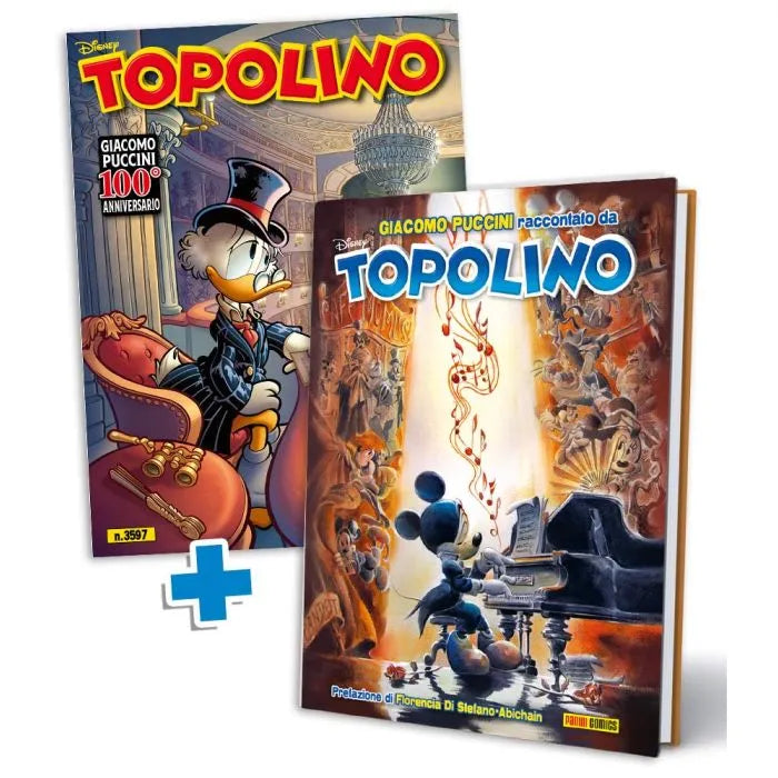 Fumetto Topolino n. 3597 + Topolibro Giacomo Puccini - (Supertopolino con Libro)