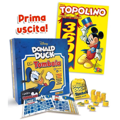 Tombola di Paperino Donald Duck 90 + fumetti di Topolino 3600 + 3601