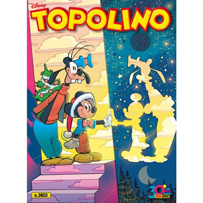 Topolino 3603 Con Album e 5 Bustine Calciatori Panini 2024-2025