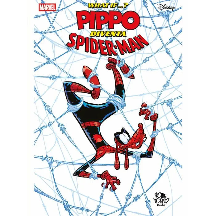 Fumetto Topolino n. 3637 - Pippo diventa Spider-man - flip cover dedicata a What if... ?