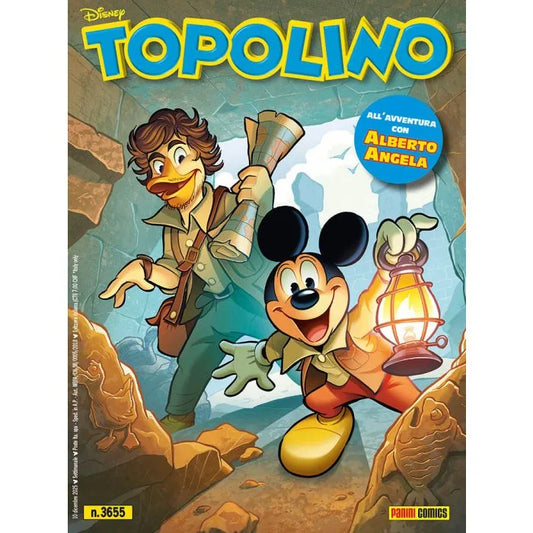 Fumetto Topolino libretto n. 3655 - Con Storia e Copertina Alberto Angela
