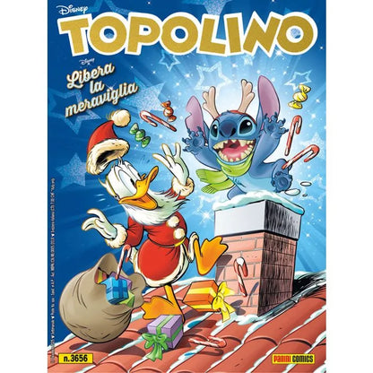 Fumetto Topolino libretto n. 3656 - Speciale NATALE con Sticth in copertina