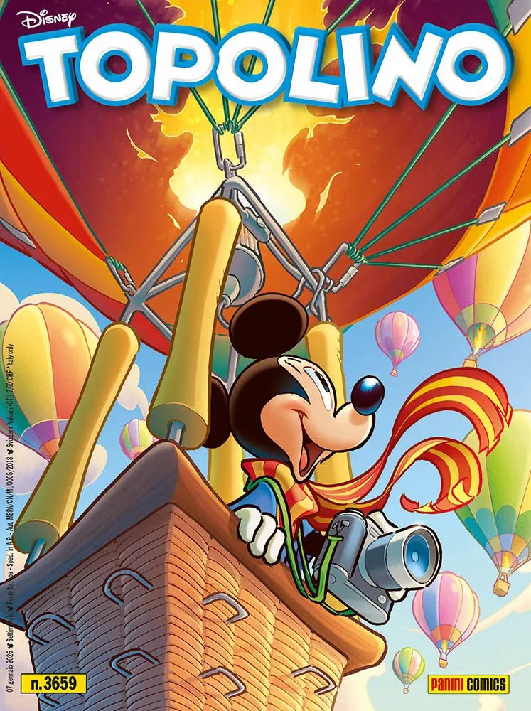 Set fumetti TOPOLINO - Pack Gennaio 2026