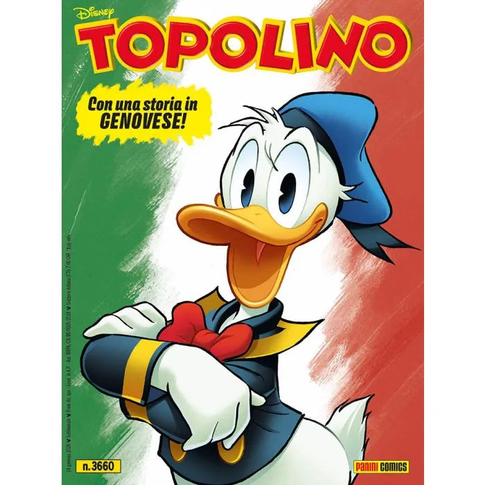 Fumetto di TOPOLINO libretto n. 3660 - 17 Gennaio Giornata Nazionale del Dialetto!