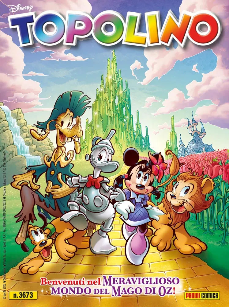 Set fumetti TOPOLINO - Pack Aprile 2026